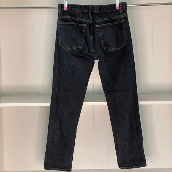 H&M Men's Straight Regular Waist | Men's Size 30x32 | Dark Blue Jean - Picture 3 of 6